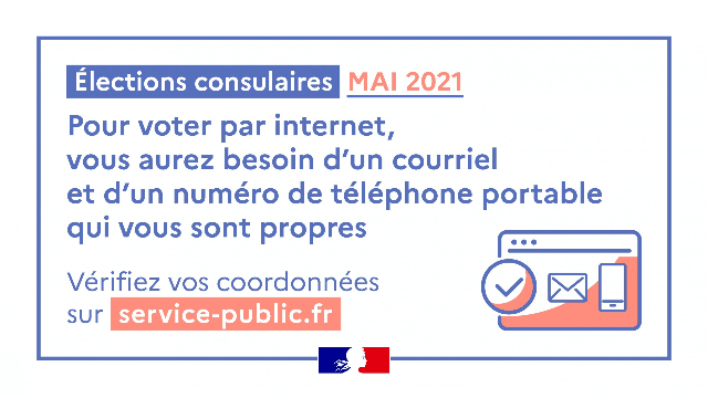 Alumni français à l'étranger: élections consulaires 2021 - Vote par internet inscription avant le 23 avril
