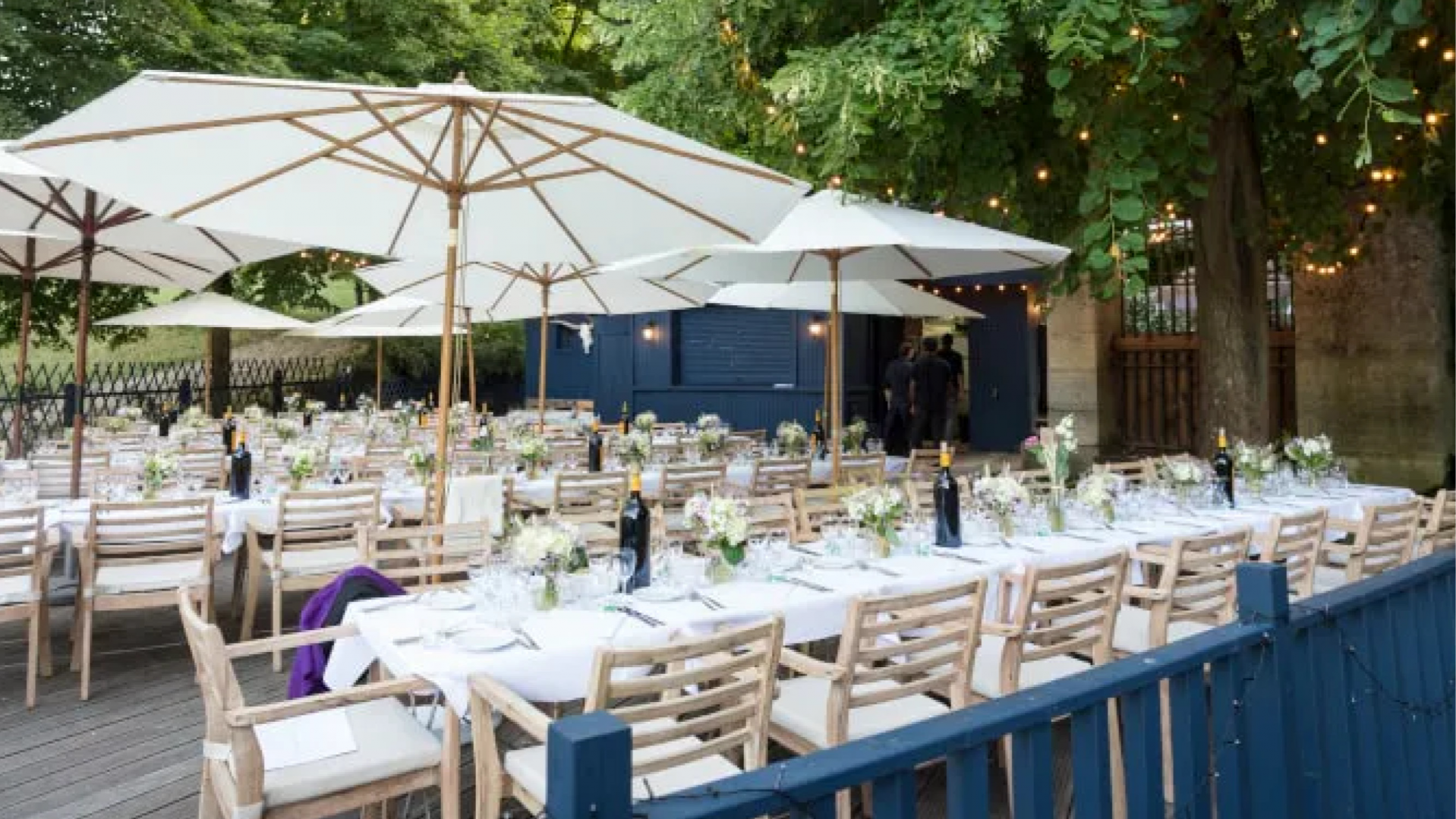 Garden Party en blanc - Domaine de Saint-Cloud