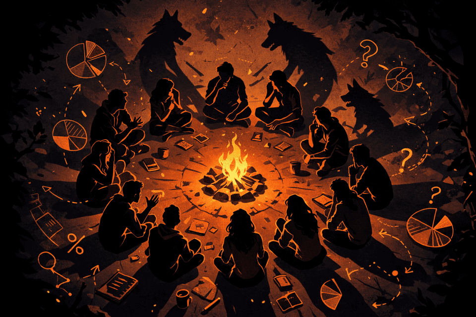 Décider sans tout savoir : leçons de statistique bayésienne et de loup garou