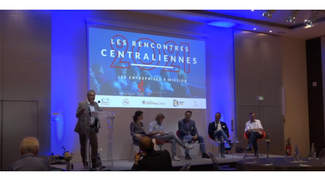 Rencontres Centraliennes et CentraleSupélec 2021 - Les entreprises à mission