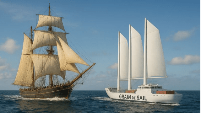 Echanges&Réseaux: Le grand retour de la marine à voile pour les marchandises