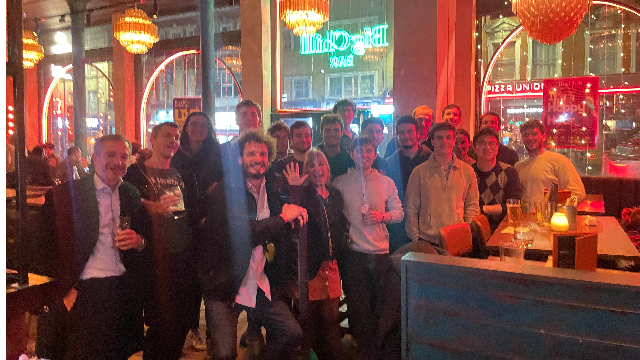 Soirée CentraleSupélec Grande-Bretagne avec les étudiants en échange 