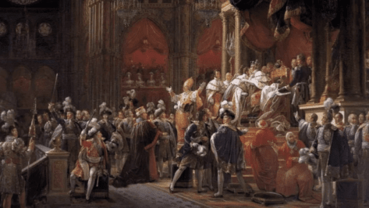 Visite guidée de l'exposition "Le Dernier Sacre" à la Galerie des Gobelins