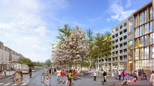 LaVallée: un écoquartier sur le site de notre ancienne école