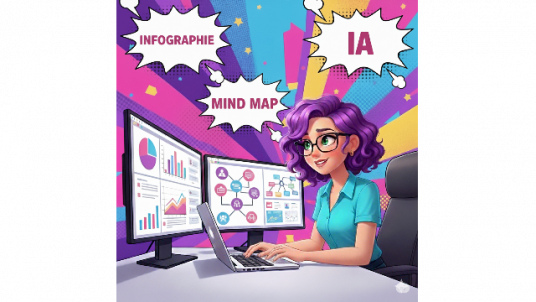 Atelier  : 💥 Marre de bidouiller tes supports graphiques à l’arrache (la suite) ? : crée tes infographies et mind maps en un clin d’œil (ou presque) ! 💥