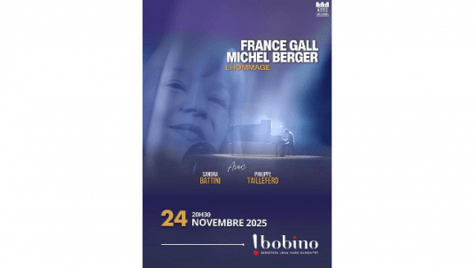 Concert « France Gall et Michel Berger : l'hommage » le 24 novembre  à Bobino